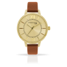 Dámske hodinky SUNDAY ROSE Classic GOLDEN BROWN SUN-C03