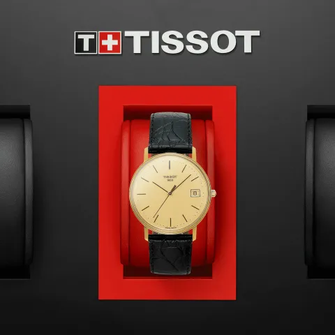 Tissot Goldrun Hesalite 18K Gold T71.3.401.21