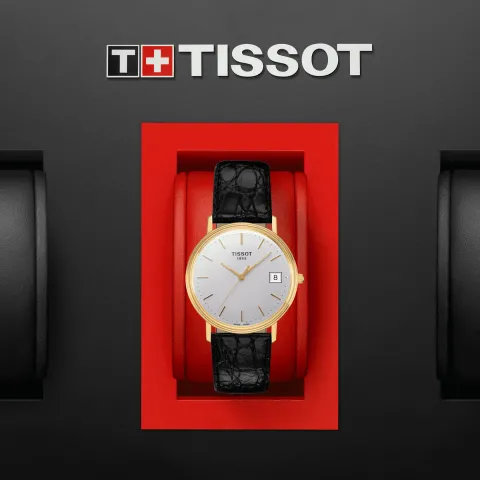 Tissot Goldrun Hesalite 18K Gold T71.3.401.31