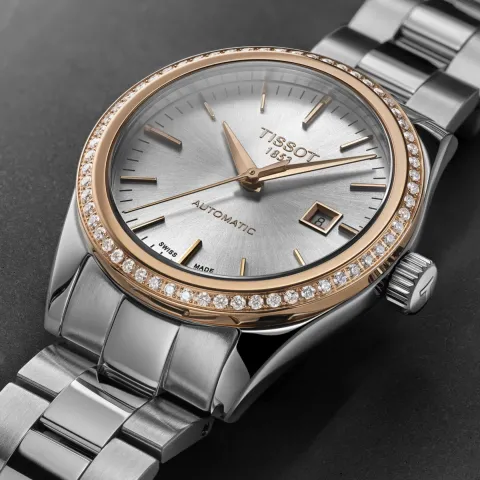 Tissot T-My Lady Automatic 18K Gold bezel T930.007.41.031.00