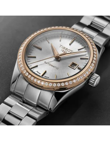 Tissot T-My Lady Automatic 18K Gold bezel T930.007.41.031.00