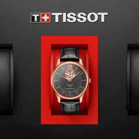 Tissot Tradition Powermatic 80 Open Heart T063.907.36.068.00