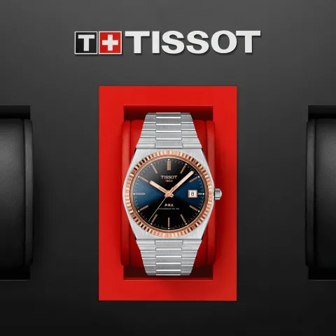 Tissot PRX Powermatic 80 Steel & 18K Gold Bezel T931.407.41.041.00