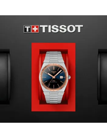 Tissot PRX Powermatic 80 Steel & 18K Gold Bezel T931.407.41.041.00