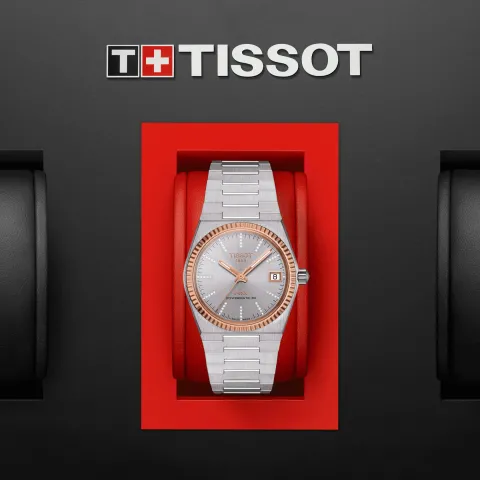 Tissot PRX 35Mm Powermatic 80 Steel & 18K Gold Bezel T931.207.41.336.00