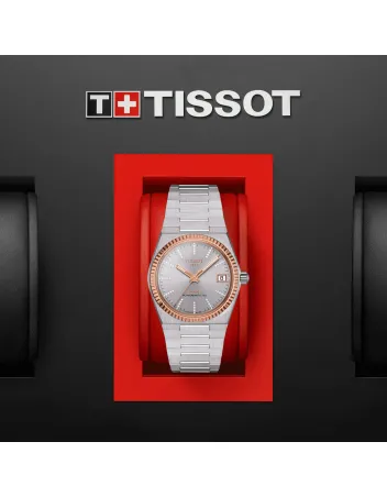 Tissot PRX 35Mm Powermatic 80 Steel & 18K Gold Bezel T931.207.41.336.00