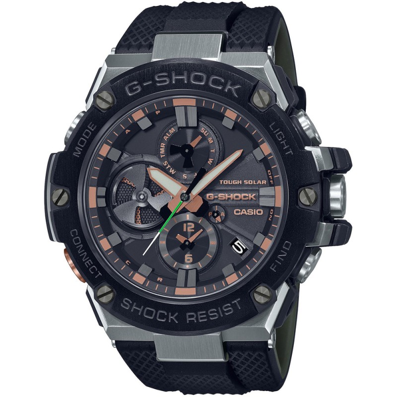 Pánske hodinky Casio G-Shock GST-B100GA-1AER Bluetooth® Solar