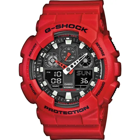 GA-100B-4AER G-SHOCK