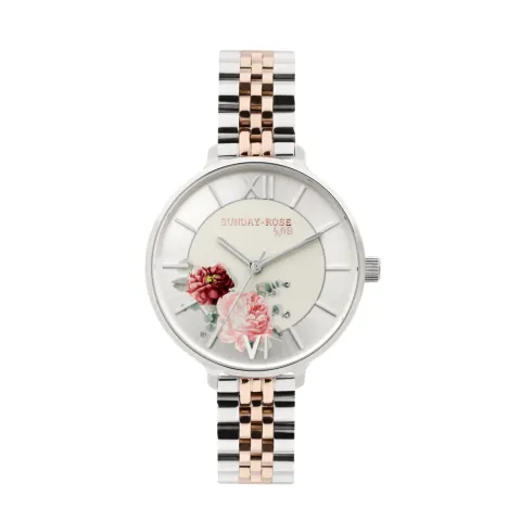 Dámske hodinky SUNDAY ROSE Spirit BICOLOR SUN-S12