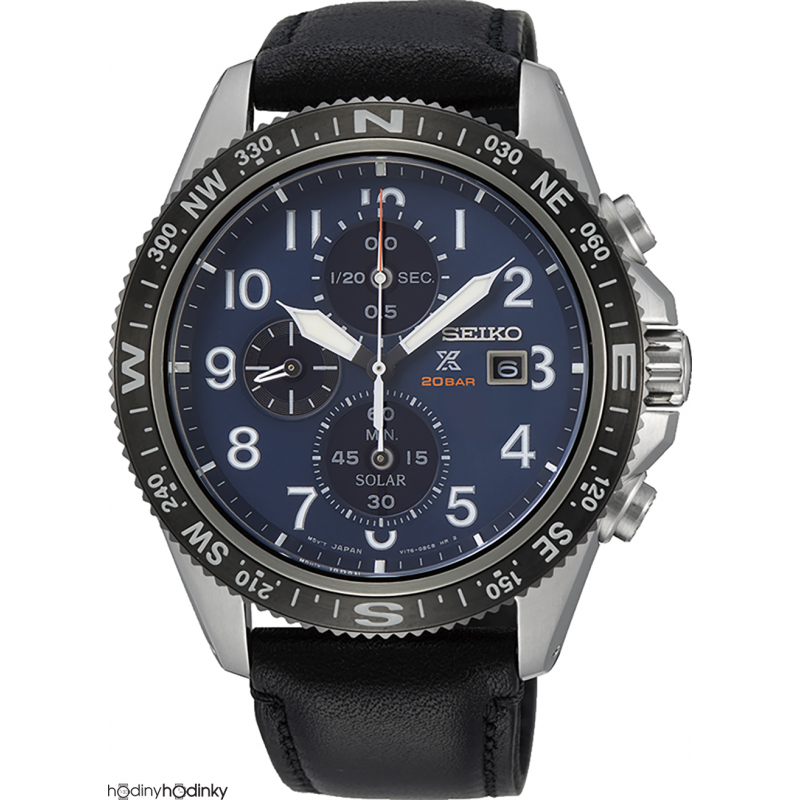 Pánske hodinky Seiko Solar SSC737P1 Chronograph